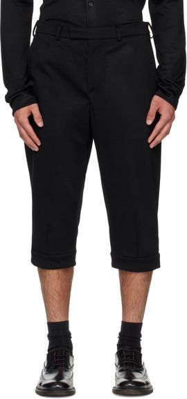 Rier Rier Black Knickerbocker Shorts