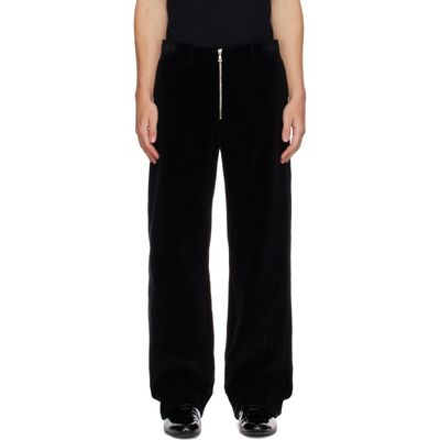 Rier Rier Black Tyrolean Corduroy Trousers