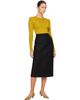 Rier Rier Black Walker Pleat Midi Skirt - 4