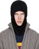 Rier Rier Black Wool Balaclava - 1
