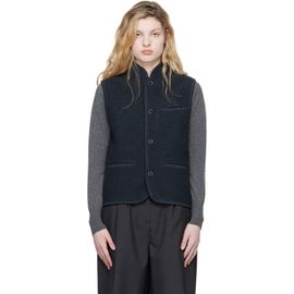 Rier Rier Gray Boxy Walker Vest