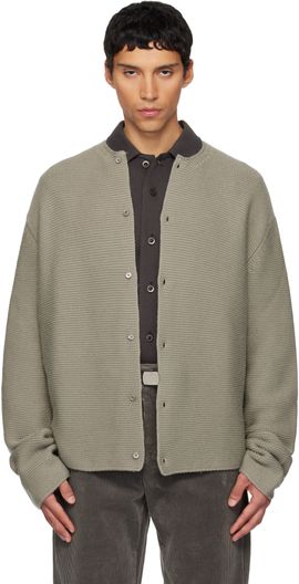 Rier Rier Gray Tyrolean Cardigan