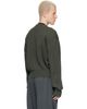 Rier Rier Green Roundneck Zip Utility Sweater - 3