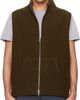 Rier Rier Khaki Fleece Full Zip Vest - 1