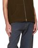 Rier Rier Khaki Fleece Full Zip Vest - 4
