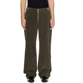 Rier Rier Khaki Tyrolean Corduroy Trousers