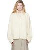 Rier Rier Off-White Fleece Full Zip Jacket - 1