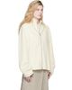 Rier Rier Off-White Fleece Full Zip Jacket - 2