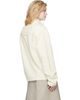 Rier Rier Off-White Fleece Full Zip Jacket - 3