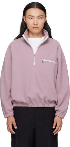 Rier Rier Pink Fleece Sweater