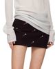 Rier Rier Purple Walker Flowers Miniskirt - 4