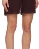 Rier Rier SSENSE Exclusive Burgundy Fleece Shorts - 2