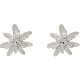 Rier Rier SSENSE Exclusive Zoé Mohm Edition Edelweiss Earrings