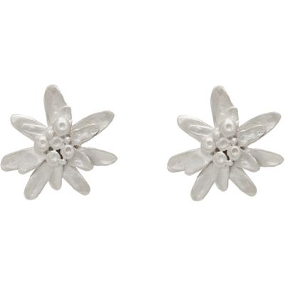 Rier Rier SSENSE Exclusive Zoé Mohm Edition Edelweiss Earrings