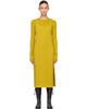Rier Rier Yellow Walker Slip Midi Dress - 1