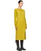 Rier Rier Yellow Walker Slip Midi Dress - 2