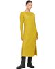Rier Rier Yellow Walker Slip Midi Dress - 5