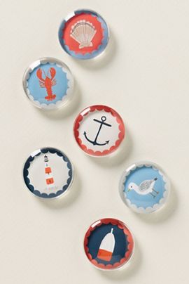 Rifle Paper Co. Seaside Magnet Set