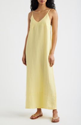 Rip Curl Rip Curl Aloha Linen Blend Maxi Sundress