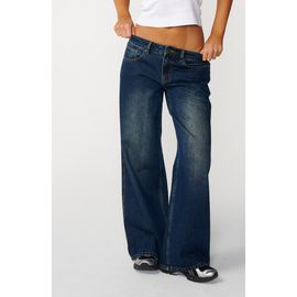 Rip Curl Rip Curl Archive Low Rise Baggy Wide Leg Jeans