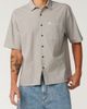 Rip Curl Rip Curl Archive Stripe Short Sleeve Cotton Button-Up Shirt - 1