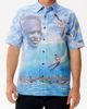 Rip Curl Rip Curl Eddie Would Go Short Sleeve Woven Cotton Button-Up Shirt - 1