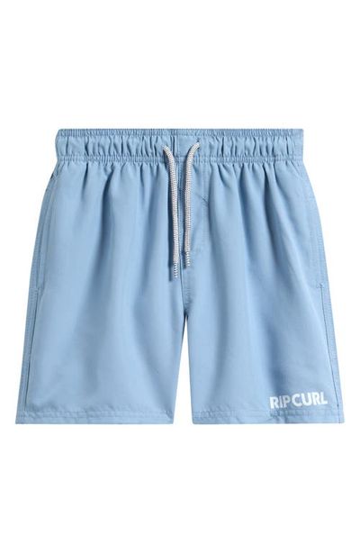 Rip Curl Rip Curl Kids' Streamline Offset Volley Swim Trunks