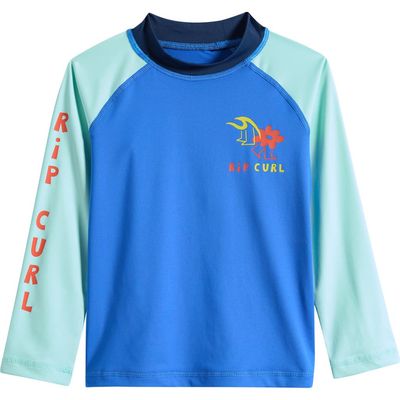 Rip Curl Rip Curl Kids' Surf Check UPF Long Sleeve Rashguard