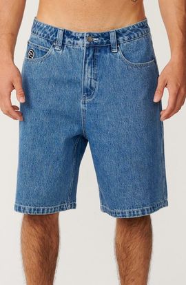 Rip Curl Rip Curl Nu Dose Denim Baggy Fit Carpenter Shorts