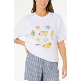 Rip Curl Rip Curl Poolside Heritage Relaxed Graphic T-Shirt