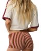 Rip Curl Rip Curl Retro Swell Striped Terry Shorts - 2