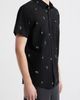 Rip Curl Rip Curl Skelly Breach Tropical Print Short Sleeve Cotton Chambray Button-Down Shirt - 4