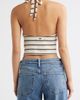 Rip Curl Rip Curl Topanga Canyon Rib Stripe Halter Crop Top - 2