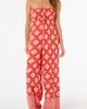 Rip Curl Rip Curl Ventura Smocked Strapless Wide Leg Jumpsuit - 1