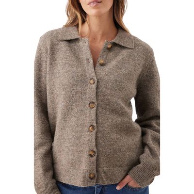 Ripe Maternity Ripe Maternity Brodie Collared Button Down Maternity Sweater Cardigan