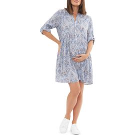 Ripe Maternity Ripe Maternity Brook Layered Maternity Shirtdress