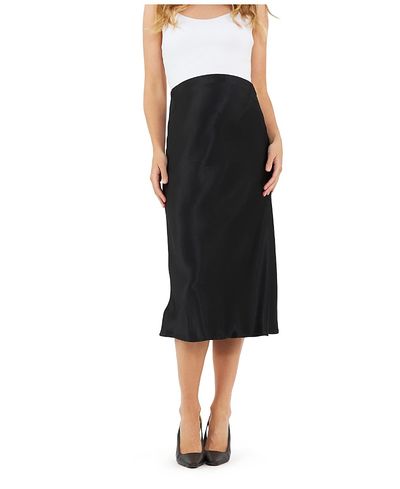 Ripe Maternity Ripe Maternity Crystal Satin Skirt