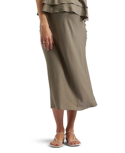 Ripe Maternity Ripe Maternity Debbie Linen Skirt