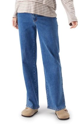 Ripe Maternity Ripe Maternity Kyle Wide Leg Under Tummy Maternity Jean