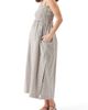 Ripe Maternity Ripe Maternity Leo Stripe Shirred Maternity Dress with Side Splits - 3