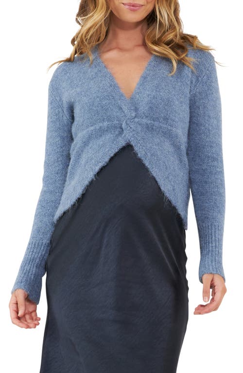 Ripe Maternity Ripe Maternity Nala Twist Front Maternity/Nursing Sweater