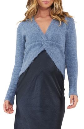 Ripe Maternity Ripe Maternity Nala Twist Front Maternity/Nursing Sweater