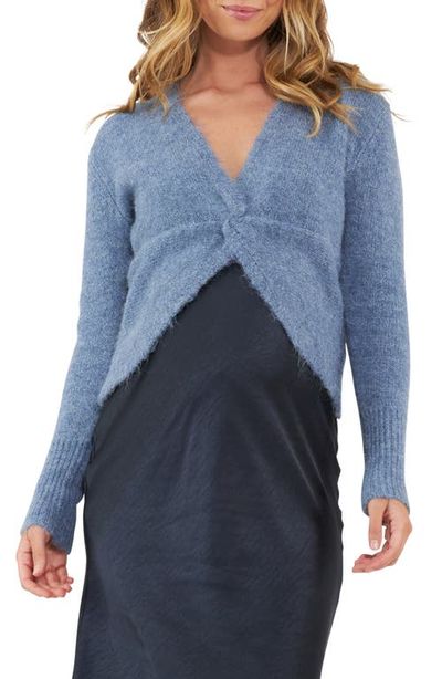 Ripe Maternity Ripe Maternity Nala Twist Front Maternity/Nursing Sweater