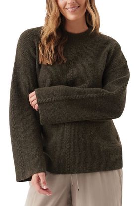 Ripe Maternity Ripe Maternity Starci Cable Long Sleeve Matertnity Sweater