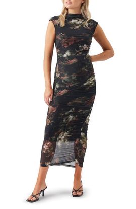Ripe Maternity Ripe Maternity Vella Printed Mesh Maternity Dress