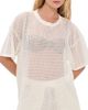 RIPLEY RADER RIPLEY RADER Fishnet Big Shirt Ivory - 1