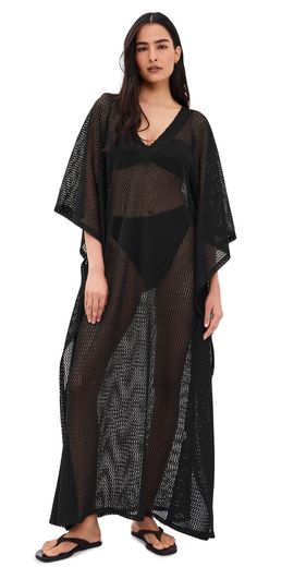 RIPLEY RADER RIPLEY RADER Fishnet Caftan Black