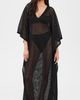 RIPLEY RADER RIPLEY RADER Fishnet Caftan Black - 2