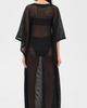 RIPLEY RADER RIPLEY RADER Fishnet Caftan Black - 3