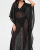 RIPLEY RADER RIPLEY RADER Fishnet Caftan Black - 5